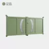 Portail double battant Dallas Vert Pâle RAL 6021