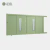 Portail aluminium: Portail coulissant Deauville Vert pale RAL 6021