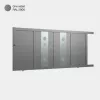 Portail aluminium: Portail coulissant Marseille Gris sable RAL 2900
