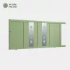Portail aluminium: Portail coulissant Marseille Vert pale RAL 6021