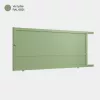 Portail aluminium: Portail coulissant Melbourne Vert pale RAL 6021
