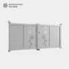 Portail aluminium: Portail double battant Vitoria Aluminium Blanc RAL 9006