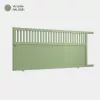 Portail aluminium: Portail coulissant Wellington Vert pale RAL 6021
