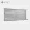 Portail aluminium: Portail coulissant Ymare Aluminium Blanc RAL 9006