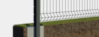 Grillage rigide : Kit grillage rigide à sceller